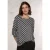 Cecil Dames Blouse met grafische print in Zwart