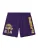 Mitchell & Ness Broek  geel / donkerlila / zwart / wit