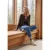 Vest met ronde hals en knoopsluiting