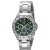 Olympic Analoog horloge  donkergroen / zilver
