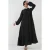 Maxi-jurk met Strikdetail