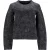 Valentino Vlinderprint Sweater in Grijze Katoen
