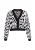 myMo ROCKS Gebreid vest  zwart / wit