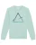 Watapparel Sweatshirt ‘ Triangle ‘  azuur / blauw gemêleerd