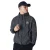Geprinte monochromatische hoodie met rits Project X Paris