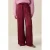 Sissy-Boy wide leg high waist casual broek donkerrood
