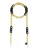 Cheeky Chain Munich Ketting ‘Kyoto’  goud / zwart