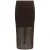 ONLY CARMAKOMA gebloemde midi rok Plus Size – donkerbruin
