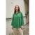 Oversized Linnenmix Lange Mouw Shirt