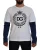 DG Crest TShirt White Long Sleeves – Black T-Shirts
