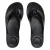 FitFlop TM Iqushion Glossy Button teenslippers met sleehak zwart