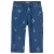 Tommy Hilfiger wide leg jeans met print – mediumblauw