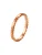 Hey Happiness Ring ‘Stacked Bead’  rose-goud
