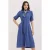 Textured Midi-jurk met Strik