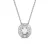 Swarovski ‘Mesmera’ Dames Basismetaal Ketting – Zilver 5669915