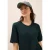 Cecil Dames Basic geribd Shirt in Groen