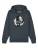 Watapparel Sweatshirt ‘ Papasaurus ‘  antraciet / zwart gemêleerd / wit gemêleerd