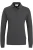 HAKRO 215 Regular Fit Dames poloshirt met lange mouwen antraciet, Effen