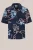 WE Fashion – Heren regular fit overhemd met dessin – Relaxed Fit – Donkerblauw – Katoen –