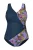 Ulla Popken Badpak  donkerblauw