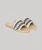 Canvas Espadrille Overlay Slippers Beige