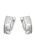 faina Oorbellen  zilver / transparant