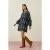Louise Misha Dress Laurette Blue Night Bouquets