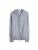 GOBI Cashmere Gebreid vest ‘Men’s Zip-Up Cashmere Hoodie’  grijs