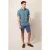 White Stuff Linear Fish Printed Ss Shirt Mint Green