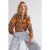 Summum Woman Blouse Spicy Orange Print Reds