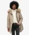Superdry Vrouwen Everest Parka van Imitatiebont Beige