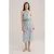 WE Fashion cocktailjurk mintgroen