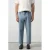 Mango Man Sammy tapered cropped jeans – blauw