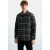 Geruit overhemd met lange mouwen en relaxed fit
