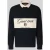 Gant Sweatshirt met polokraag en blinde knoopsluiting
