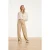 Smashed Lemon Structuur blouse met knoopsluiting en 3/4 mouwen |