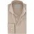 Thomas Maine overhemd beige gemêleerd wide collar
