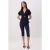 TRENDYOLMİLLA Dames Blauw Effen Kort Regular fit Blouses