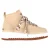 Chloé Lilli Nubuck Platform Enkellaarsjes in Beige Schapenvacht