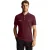 Lyle & Scott Heren Ordinate Poloshirt met Korte Mouwen (Bourgondië)