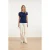 Smashed Lemon Elegante stretch top met gedrapeerde halslijn |