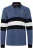 FQ1924 Shirt ‘MIKKAEL’  blauw / zwart / wit