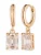 Lauren Ralph Lauren Oorbellen  goud / pastelroze