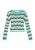 IZIA Trui  blauw / turquoise / lichtgroen / rood