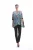 Oversized bedrukte top