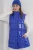 Glanzende Gevoerd Vest met Rits