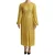 Dolce Gabbana Ketenmail Midi Jurk Lange Mouwen