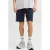 JACK & JONES PANTS STUDIO JPSTGORDON regular sweatshort donkerblauw