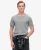 Superdry Mannen Raw Edge T-shirt van Slubgaren met V-hals Grijs