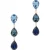 OTAZU Triple Drop Earhangers Blue Blue